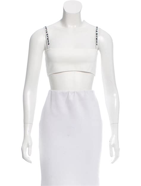 christian dior crop top hire|dior clothing for women.